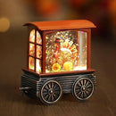 Fall Snow Globe Train Gnome Turkey Pumpkin Classic Relief Texture Battery Powered LED Glitter Fall Decorations for Home Autumn Harvest Thanksgiving Gifts by CozyNest Decor