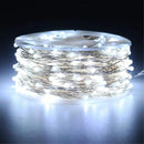 RUICHEN Cool White Dimmable Fairy Lights Plug in, 99 Ft 300 LED Twinkle String Lights with Remote, Waterproof Silver Wire Firefly Lights for Bedroom, Patio, Yard, Christmas, Wedding, Party by GreenHaven Gardens