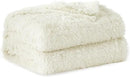 Bedsure GentleSoft Fluffy Cream Blankets Queen Size for Bed, Thick Sherpa Faux Fur Fleece Fuzzy Plush Winter Warm Heavy Soft Full Queen Blankets, Bedroom Decor Cream Gifts Cozy Gifts for Women, 90x90 by CozyNest Decor