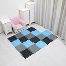 MQIAOHAM® 18 Pieces Puzzle Play Mats, Soft Baby Play Mat, Kids Interlocking Foam Floor Tiles, Toddlers Carpet Playmats G301018-104107112 by TinyTreasures Baby Boutique