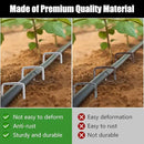 FEED GARDEN 6 Inch 200 Pack Galvanized Landscape Staples 11 Gauge Anti-Rust Garden Stakes Landscaping Fabric SOD Pins Yard Stakes for Christmas Decoration Weed Barrier Fabric by CozyNest Decor