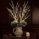 Birchlitland Lighted Birch Branches 32IN 100 LED with Timer Battery Operated, Artificial Tree Branch with Warm,Willow Branch Lights for Home Bedroom Fireplace Christmas Holiday Decoration by CozyNest Decor