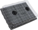 Gardzen Seed Starter Tray, 5 Pack Smiling Face Plant Germination Trays with Total 350-Cell, Seed Starter Kit with Humidity Vented Domes and Bases for Starting Vegetable Flower Herb Seeds 18" x 14" by GreenHaven Gardens