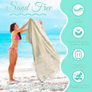 Oversized Turkish Beach Towel Blanket Cotton Giant XL Sandproof Towels Huge Linen XXL Extra Large Big Throw Quilt Blankets for Adults Beige Turtle by TinyTreasures Baby Boutique