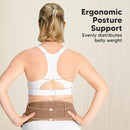 KeaBabies Maternity Belly Bands for Pregnant Women - Soft & Breathable Pregnancy Belly Support Band, Adjustable Maternity Belt for Back, Pelvic Support, Comfortable, Easy to Use (Warm Tan, M/L) by TinyTreasures Baby Boutique