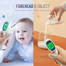 Forehead Thermometer for Adults and Kids, Digital Baby Thermometer with Fever Alarm, Fast Accurate Results, Home Medical & Nurse Essentials by TinyTreasures Baby Boutique