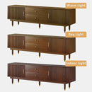 Mid Century Modern TV Stand for 75 inch TV, 70.9" Walnut TV Console with 2 Storage Cabinet & 2 Drawers, Entertainment Center, Media Console for Living Room/Bedroom by CozyNest Decor