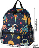 Toddler Backpack for Boys Girls - 12 Inch Astronaut Rocket Kids Backpack Preschool Kindergarten Backpack Lightweight Waterproof Schoolbag Book Bag for School by TinyTreasures Baby Boutique