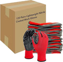 Evridwear Work Gloves with Grip Rubber Coated for Men Women Warehouse Mechanic,12 Pairs Bulk by GreenHaven Gardens