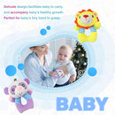 BLOOBLOOMAX Sock rattles for Babies 0-24 Months Baby Animal Foot Finder Educational Toys by TinyTreasures Baby Boutique