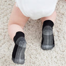 Zaples Baby Non Slip Grip Ankle Socks with Non Skid Soles for Infants Toddlers Kids Boys Girls by TinyTreasures Baby Boutique
