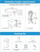 Midea MLTW09M1BWW Portable Washer with 6 Cycles, Drum Clean, Quick, Stainless Steel Tub, Transparent Lid, LED Display Washing Machine, 0.9 cu. ft, White by CozyNest Decor