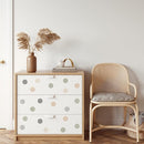 Boho Polka Dot Wall Decals 72 PCS, Removable Wall Decals Kids Room Decor Vinyl Murals DIY Cute Decorations (12 Sheets) by TinyTreasures Baby Boutique