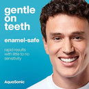 AquaSonic Professional Teeth Whitening Strips - Enamel Safe Teeth Whitening with Hydrogen Peroxide - Easy to Use, Non-Slip, Affordable & Effective (Unflavored) by CozyNest Decor