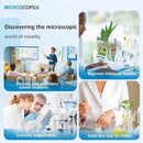 Microscope for Kids，40X-2000X Compound Microscope Mobile Phone Adapter with Microscope Slide Microscope kit for Home School Laboratories for Children Students by TinyTreasures Baby Boutique