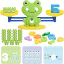 BAKAM Frog Balance Scale Toy, Number Counting Blocks Games, Montessori Math Games for Kids 5-7, Preschool Kindergarten Learning Activities, STEM Educational Toys for 3+ Year Old by TinyTreasures Baby Boutique