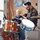Snare Drum Kit, 14" x 5.5" Marching Snare Drum + Storage Padded Bag + Silent Mute Pad + A Pair Of 5A Drumsticks + Drums Key, Portable Drums Hardware Set for Adults Kids Student Beginners (Blue) by TinyTreasures Baby Boutique