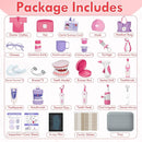 Lehoo Castle Doctor Kit for Toddlers 3-5 Girls, Kids Dentist Play Set, Toys for 3 4+ Year Old Girls, Pretend Play for Toddlers, Kids Doctor Playset, Medical Kits for Boys 3 4 5 by TinyTreasures Baby Boutique