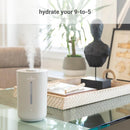 Hey Dewy Wellness Humidifier - for home, office, bathroom spa, or bedroom, with cool utrasonic mist hydration (Slate) by TinyTreasures Baby Boutique