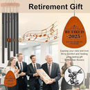 Retirement Gift for Woman Men Coworker Teacher Nurses Friends Mom Dad Grandma Grandpa Retirees, Coworkers Farewell Going Away Gift, 32" Wind Chimes Retirement Decorations by CozyNest Decor