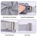 Baby Wraps Carrier Sling, Baby Carrier for Newborns and Toddlers,Skin-Friendly and Soft Front Baby Carrier Wrap Perfect Baby Gifts (Light Grey, Cotton) by TinyTreasures Baby Boutique