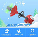 Toy Choi's Toy Trimmer - Power Construction Play Tool Kids Trimmer,Outside Pretend Play Garden Toy with Light Sound,Educational Gift Kid Toddler Tool Set for Boy Girl Age 3, 4, 5,6,7+ by GreenHaven Gardens