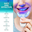 Teeth Whitening Kit with LED - Formulated for Sensitive Teeth, Hands-Free, Waterproof LED Light and 4 Gel Pens, Instant Results by CozyNest Decor