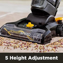 EUREKA PowerSpeed Lightweight Powerful Upright Vacuum Cleaner for Carpet and Hard Floor, Pet Turbo, Black,Yellow by CozyNest Decor