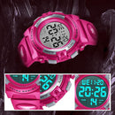 Kids Watch,Boys Watch for 3-15 Year Old Boys,Digital Sport Outdoor Multifunctional Chronograph LED 50 M Waterproof Alarm Calendar Analog Watch for Children with Silicone Band,Kids Gift by TinyTreasures Baby Boutique
