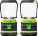 LED Camping Lantern, Consciot Battery Powered Camping Lights, 1000LM, 4 Light Modes, IPX4 Waterproof Tent Lights, Portable Flashlight for Power Outages, Emergency, Hurricane, Hiking, 2-Pack by GreenHaven Gardens