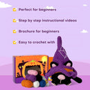 Wizardi Amigurumi DIY Crochet Kit - Halloween Cat F07N8-M210 by TinyTreasures Baby Boutique