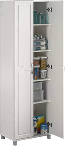 SystemBuild Evolution Kendall 24" Utility Storage Cabinet - White by CozyNest Decor