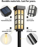 8 Pack Solar Pathway Lights, LED Solar Lights Outdoor, IP65 Waterproof Outdoor Solar Lights for Yard, Auto On/Off Solar Walkway Lights Outdoor, Landscape Lighting for Patio, Driveway Decor, Frosted by GreenHaven Gardens