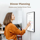 Dragon Touch 21.5" Digital Calendar Chore Chart – 1080P Full HD Interactive Touchscreen, Smart Family Planner, Hearth Display Digital Calendar Wall & Desk Mountable for Seamless Scheduling Black by TinyTreasures Baby Boutique