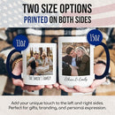 Ship Next Day Custom Mug Design Your Own Photo Text Personalized Picture Gifts for Women Men Customized Gifts Idea Personalized Coffee Mugs 11oz Dark Blue Handle by TinyTreasures Baby Boutique