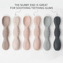 Simka Rose Silicone Baby Spoons Self Feeding 6 Months - First Stage Infant Spoons for Babies & Toddlers- Baby Led Weaning Spoons Set of 6- Easy on Gums Food Training Utensils Dishwasher Microwave Safe by TinyTreasures Baby Boutique