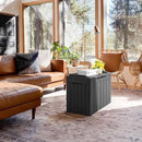 JUMMICO 31 Gallon Resin Deck Box Waterproof Indoor Outdoor Storage Boxes for Patio Furniture Cushions and Garden Tools (Gray) by CozyNest Decor