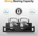 Magnetic Spice Rack for Refrigerator, 2-Pack Metal Spice Organizer for Kitchen Storage Organization, Magnetic Shelf for Fridge Space Saving Seasoning Organizer, Black by CozyNest Decor