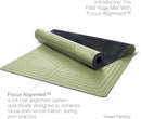 agoy Pro+ Warrior - Premium Non-Slip Yoga Mat – Eco-Conscious Design - PU Mat With Wet/Dry Grip+ - Focus Alignment - Lazer-Etched Technology - A Portable Standard Size Mat for All Styles of Yoga by TinyTreasures Baby Boutique