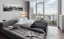 Black and White Wall Art Denver Skyline Cityscape Skyscrapers Canvas Print Painting Landscape USA City Buildings Pictures Modern Artwork for Man Room Office Living Room Decoration 13.8"x47.3" by CozyNest Decor