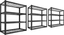 REIBII 40" W Garage Shelving 2240 LBS Storage Shelves Adjustable Heavy Duty Shelving 4 Tier Metal Shelves for Storage 59.5"H Metal Shelf for Pantry Basement Warehouse 40"W × 19.5"D × 59.5"H, 3 Pack by GreenHaven Gardens