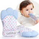 Giftty Teething Mitten Chew Mitt Baby Teether Glove - Self Soothing Teether, Teething Pain Relief Soothing Toy, Prevent Scratches - For 0-6 Months by TinyTreasures Baby Boutique