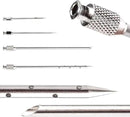 Meat Injector Syringe Stainless Steel Outdoor Meat Kit Marinade Flavor Food Injector Syringes with 4 Marinades Needles Grill Smoker Injectors Professional Syringe Held Culinary Barbecue Tool For BBG by GreenHaven Gardens
