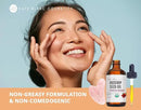 Kate Blanc Cosmetics Rosehip Oil for Face with Pink Gua Sha Stone (1oz, Organic, Pure, Cold Pressed) Rosehip Seed Face Oil for Gua Sha Massage by CozyNest Decor