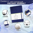 Panda Planner Pro Undated Daily Planner 2025-2026 with Hourly Schedule 8.5"x11" - To Do List Notepad, Daily Journal, Goal Planner, Habit Tracker, Gratitude Journal - Home/Office Supplies - Purple by TinyTreasures Baby Boutique
