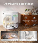 NARWAL Freo Z10 Robot Vacuum and Mop Combo, Tangle Free Robot Mop, 15,000Pa Suction, Adapts to Hard-to-Reach Areas, Self-Emptying, Mop Washing & Drying, Obstacle Avoidance, for Pet Hair & Hard Floor by CozyNest Decor