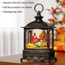 Fall Snow Globe Lantern Fall Decorations for Home Thanksgiving Gifts Autumn Harvest Fall Decor Swirling Glitter Snow Globes Barn Truck Pumpkin Farm by CozyNest Decor