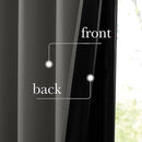 NICETOWN 100% Blackout Curtains for Living Room 96 inches Long, Grommet Thermal Insulated Window Treatment Lightweight Travels Portable Shades for Bedroom/Kids Room, Dark Grey, W52 x L96 by TinyTreasures Baby Boutique