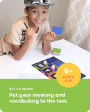 SimplyFun Get 4 and Score - A Communication Game for Kids That Tests Your Memory and Vocabulary Skills! - Educational Learning Game - 2 to 8 Players - for Kids Ages 8 & Up by TinyTreasures Baby Boutique
