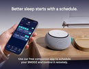 SNOOZ Smart White Noise Sound Machine - Real Fan Inside for Non-Looping White Noise, Sleep Aid for Adults, Travel, Sleeping, Bedroom, Portable, Baby Registry Essential - Cloud by TinyTreasures Baby Boutique